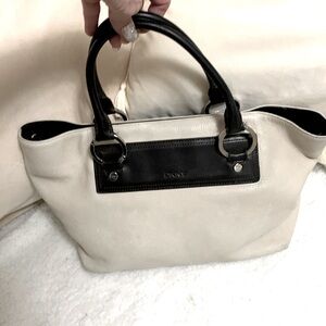 DKNY Leather Two Toned Handbag